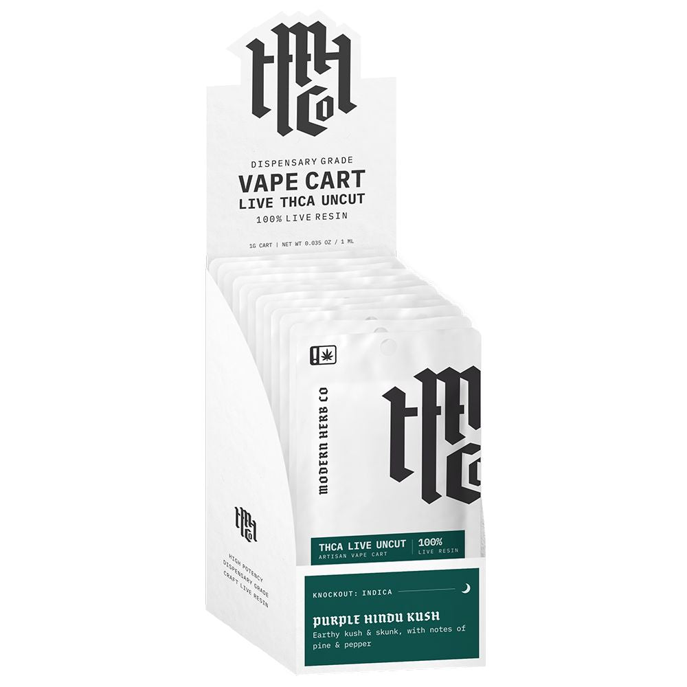Modern Herb Co Live Resin Uncut THCA Cartridge - 1g