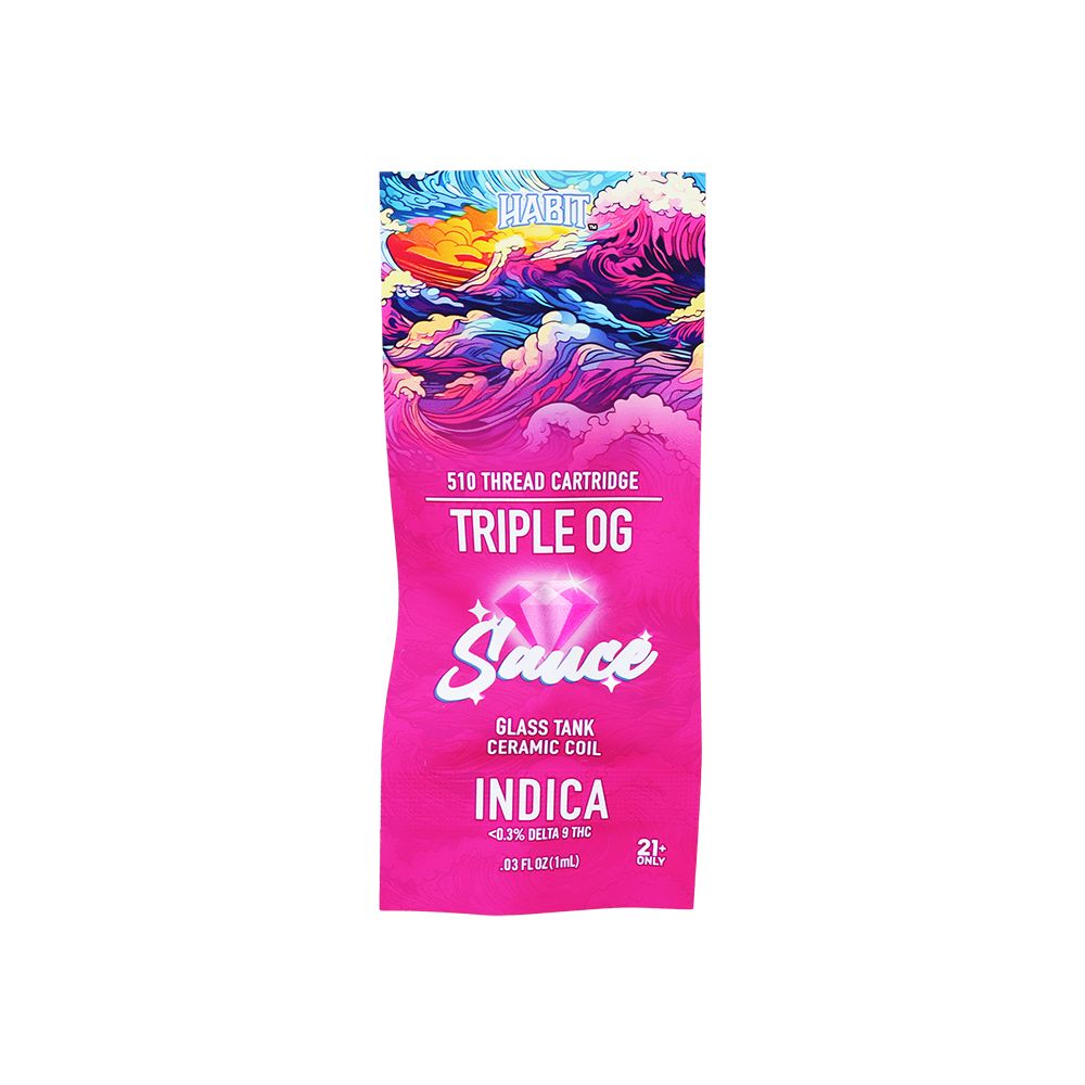 Habit THCA Sauce Ceramic Coil Cartridge | 1g | 10ct