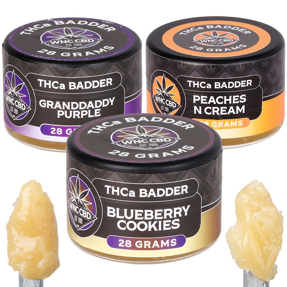 WNC CBD THCA Badder - 28g