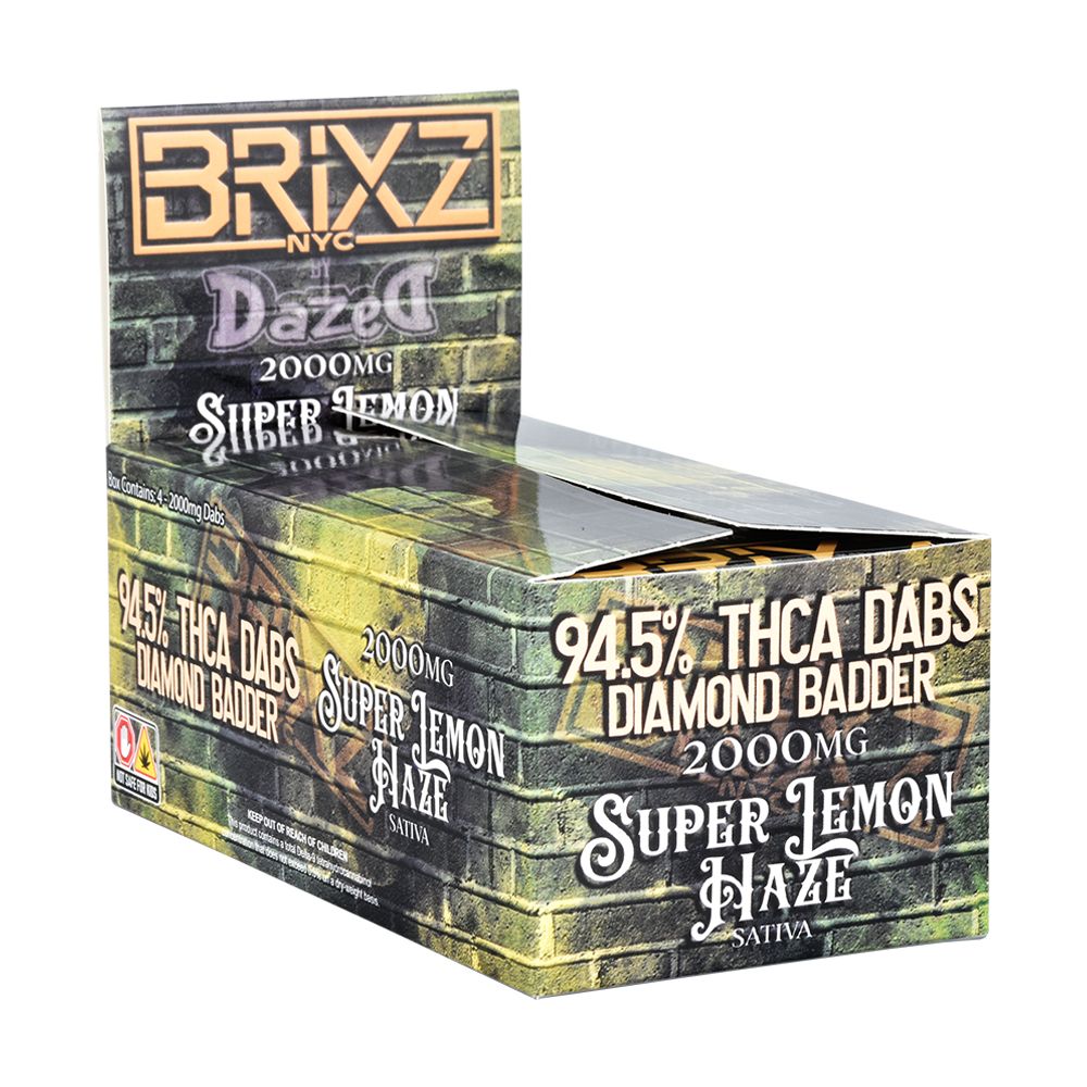 Dazed Brixz NYC THCA Diamond Badder | 2000mg | 4ct