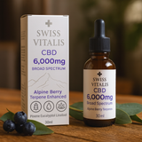 Swiss Vitalis Broad Spectrum CBD 6000mg – Alpine Enhanced Terpenes