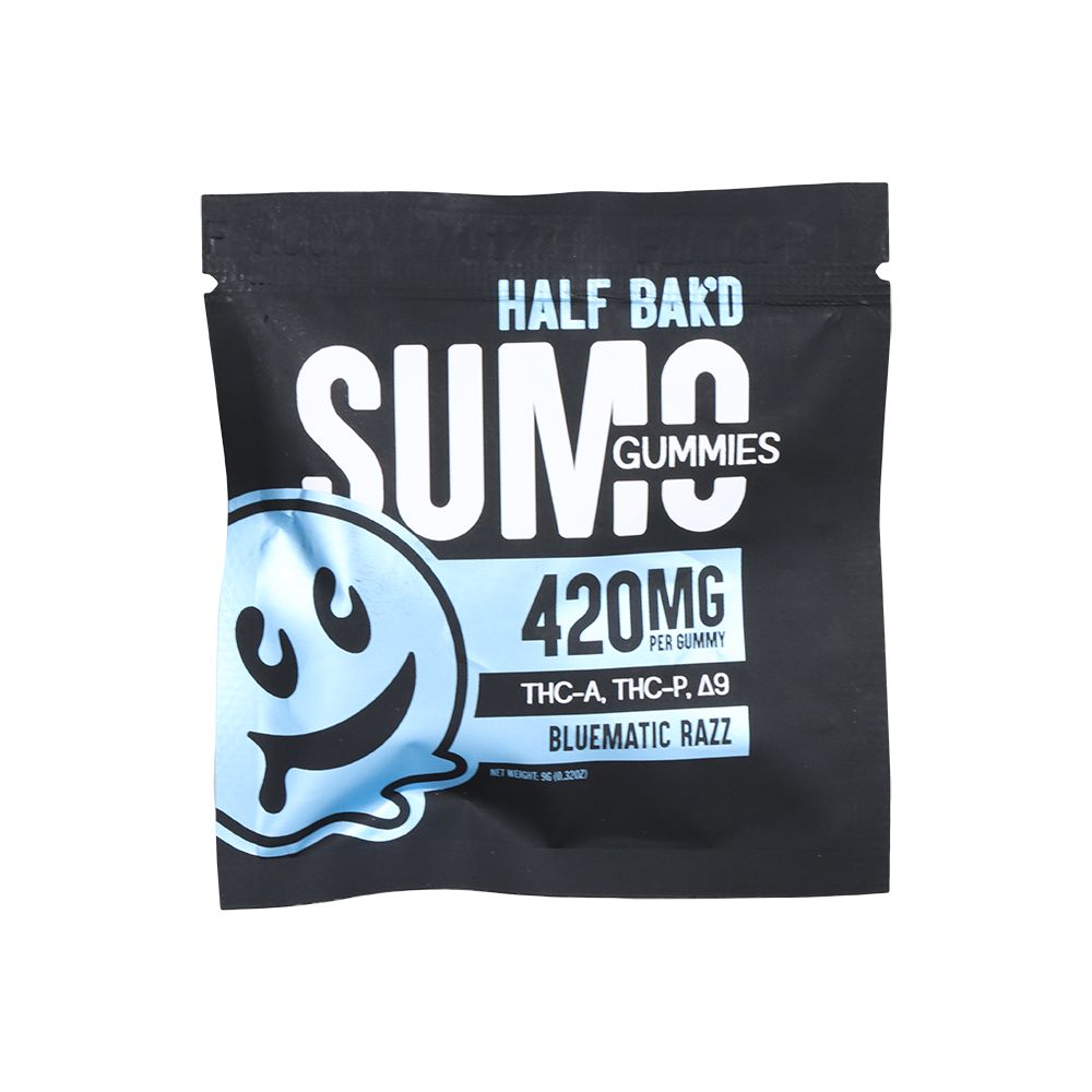 Half Bak'd Sumo THCA, THCP & D8 Gummies