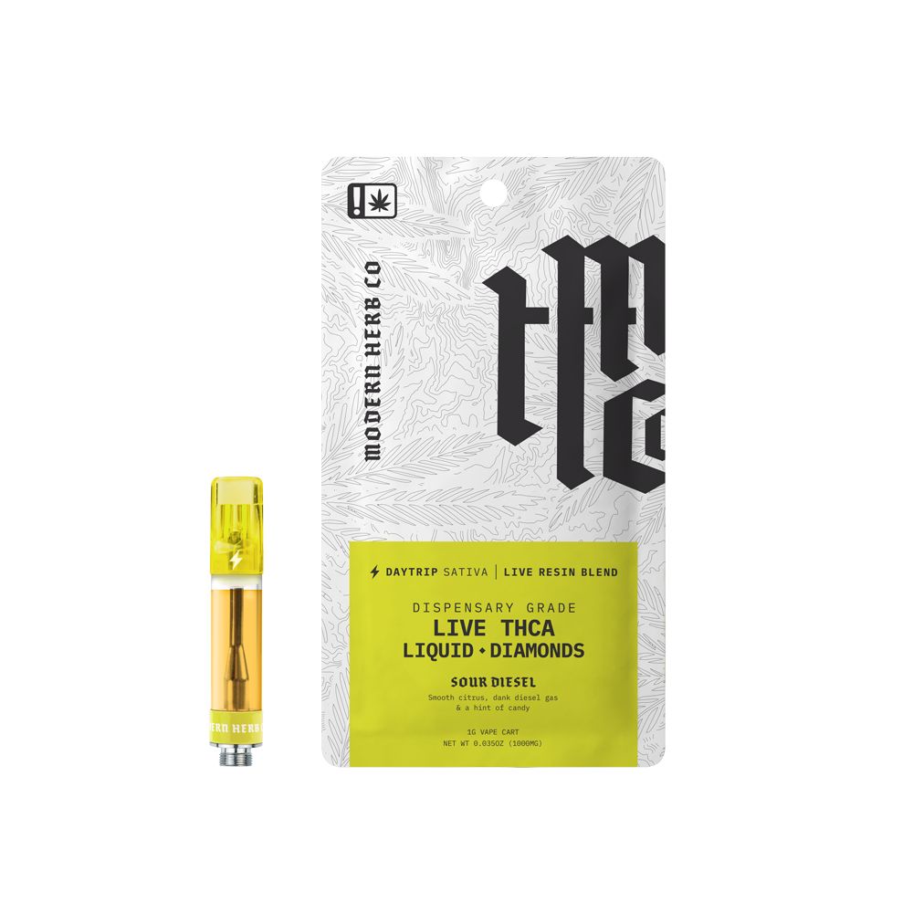Modern Herb Co Liquid Diamonds THCA Cartridge - 1g 12ct