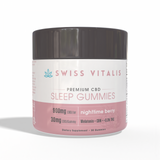 Swiss Vitalis  Sleep Gummies - 30 Count CBD+CBN+THC+Melatonin