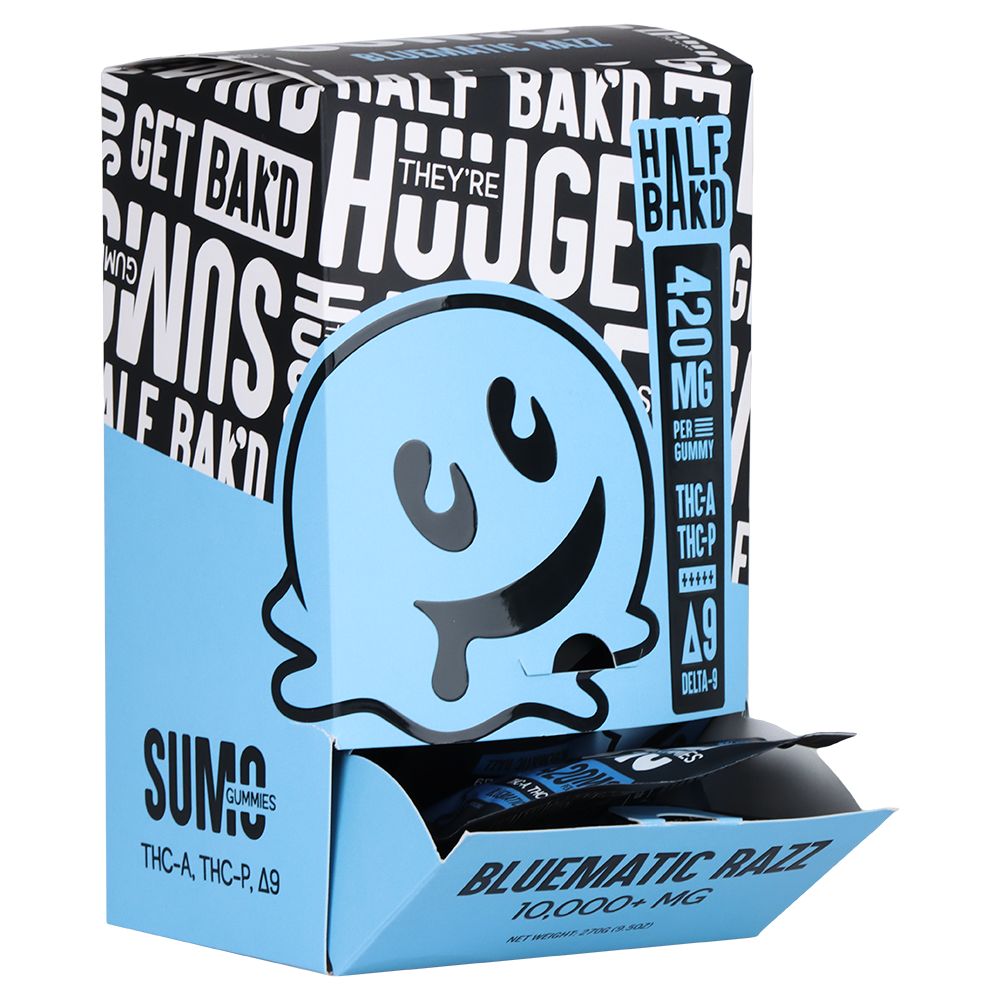 Half Bak'd Sumo THCA, THCP & D8 Gummies