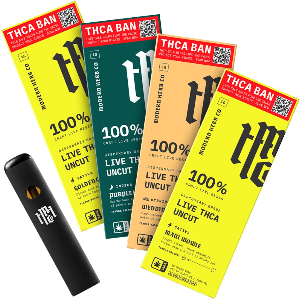 Modern Herb Co SAVE THCA Live Resin Uncut Disposable | 1g