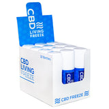 CBD Living Freeze Topical - 3oz / 300mg 12PC DISPLAY