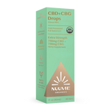 Organic CBG+CBD Drops Citrus Mint - Extra Strength 750mg+750mg