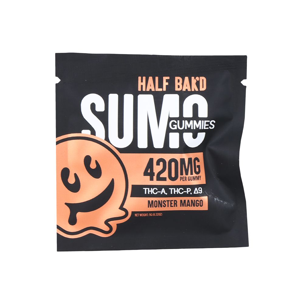 Half Bak'd Sumo THCA, THCP & D8 Gummies