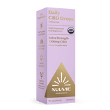 Organic Daily CBD Drops - Unflavored 1500mg Full Spectrum
