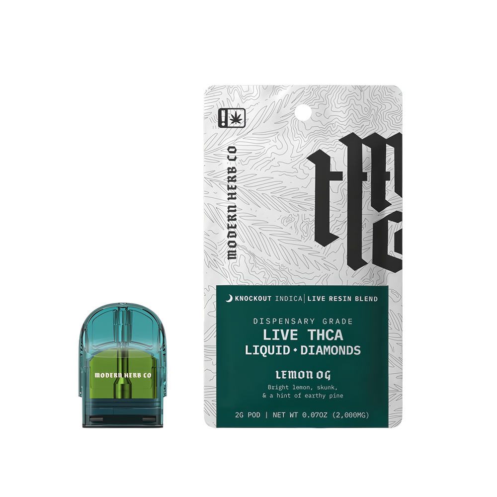Modern Herb Co Liquid Diamonds THCA Pod | 2g | 6ct Display