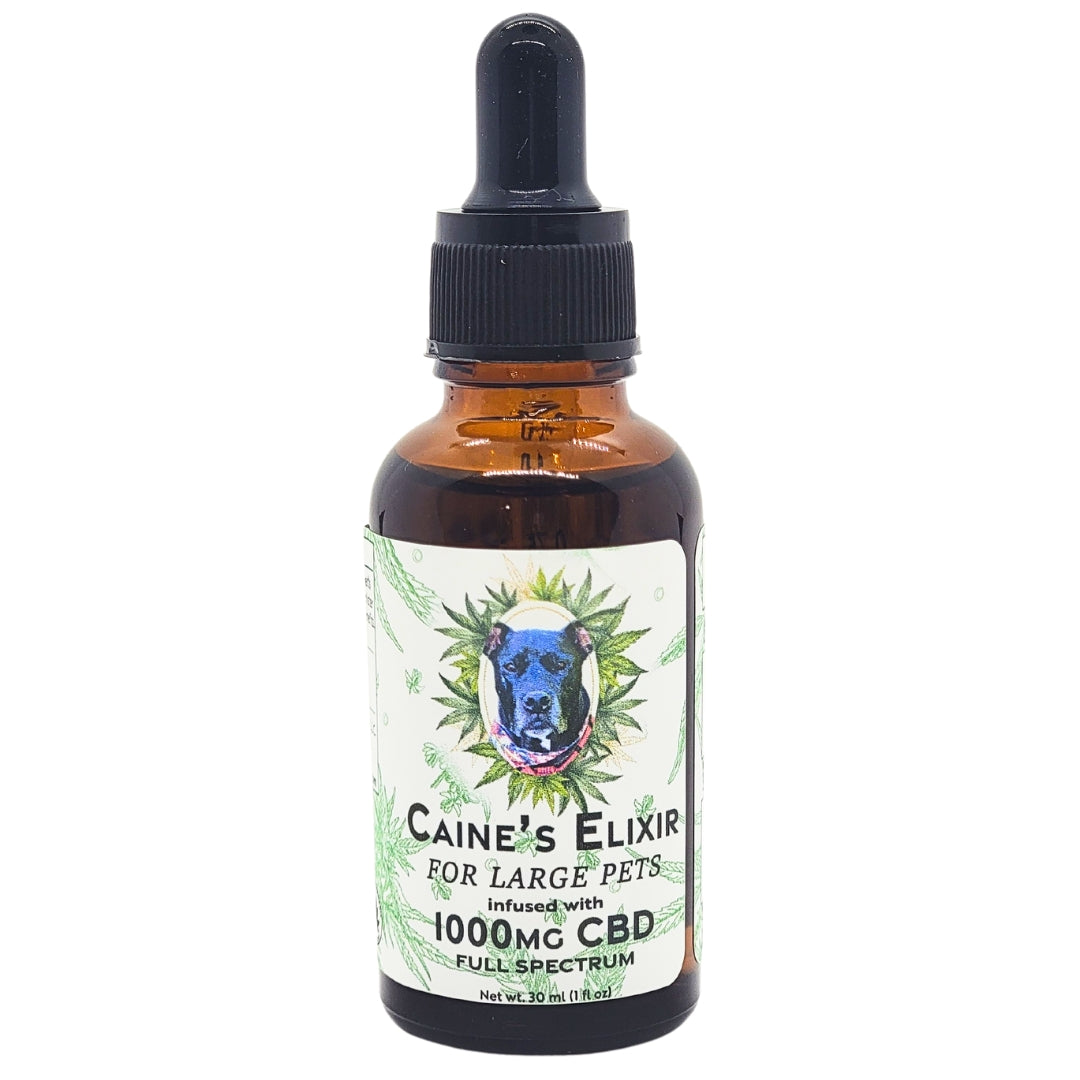 Caine's Elixir 1000mg Pet CBD Oil | Carolina Cannabis Creations