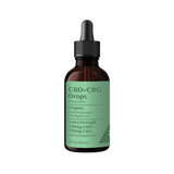 Organic CBG+CBD Drops Unflavored - Extra Strength 750mg+750mg